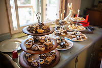 Three Tiered Desert Trays