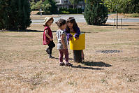 Haley Noelle And Nara Playing On Yellow Cap