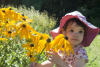 Claira With Brown Eyed Susans