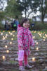 Claira Standing In Candle Lit Labyrinth