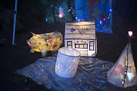 Golden Pig Lantern