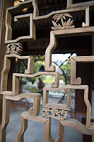 Wooden Screen With Carvings