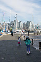 Scooting On The Seawall