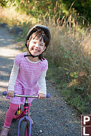 Claira Happy To Be Biking