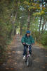 Dad On Folding Bike