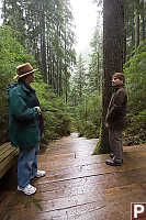 Eric And Mark At Top Of Stairs