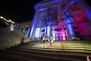 Dancing On Art Gallery Stairs