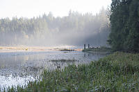 Morning Rays On Lake