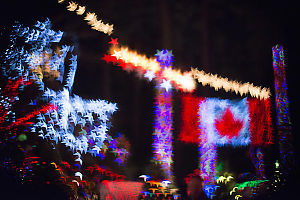 Canada Flag Made Of Stars