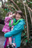 Grandma And Claira At The Conservatory