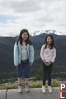 Nara And Claira At Lookout