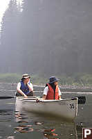 Sean And Catherine In Canoe