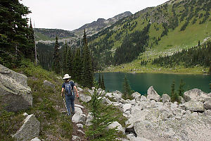 Walking Around To Lake