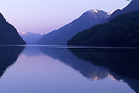 Sunset in Cascade Inlet