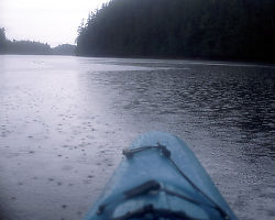 Raining in Kayak