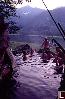 Group in Eucott Hot Spring