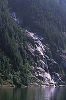 Waterfall in Cascade Inlet