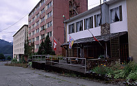 Buildings in Ocean Falls