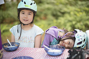 Breakfast Ready For Ride