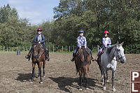 Three Riders Trained