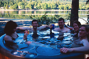 Five In The Hot Tub