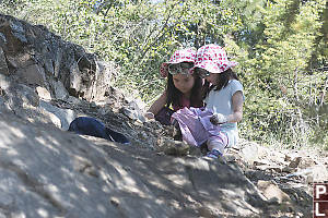 Kids Finding Crystals