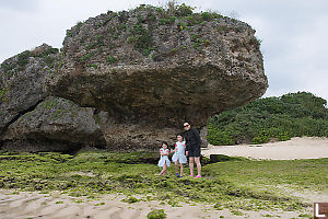 Outside In Low Tide