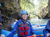 Canyon With Boats