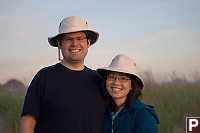 Helen And IOn The Beach