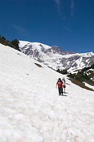 Crossing Snowfield