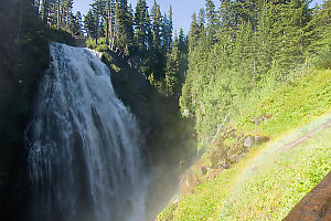 Rainbow Near Narada Falls