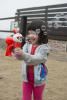 Claira With Bubble Gun