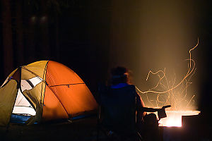 Helen Tent And Fire