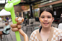 Claira With Facepaint