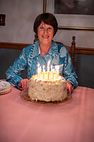 Mom With Birthday Cake