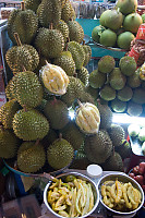 Pile Of Fresh Durian