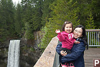 Helen And Nara At Brandwine Falls
